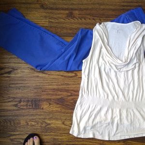 New York & Co. Off white tank top Size M- Flowy